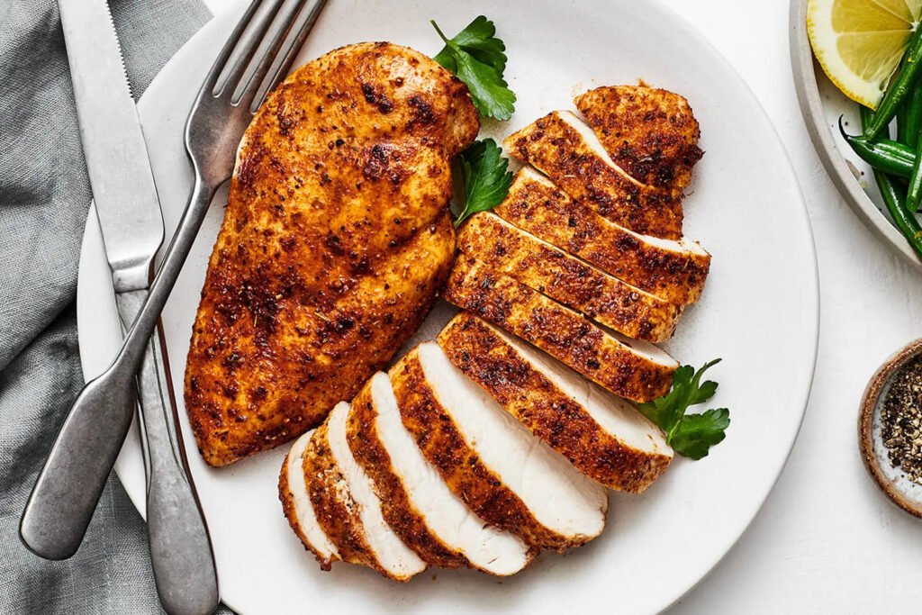 cooking frozen chicken breast in an air fryer