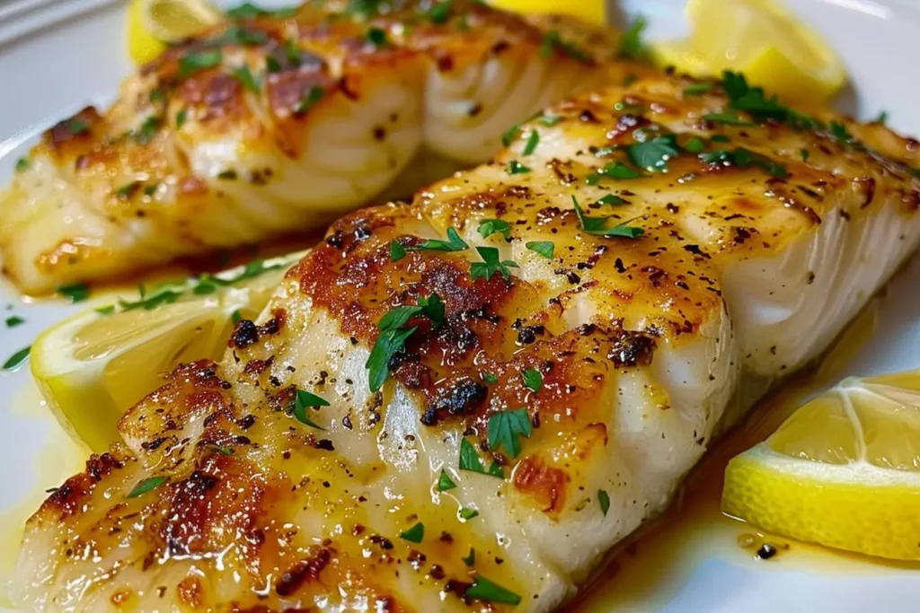 Zesty Lemon Butter Fish Fillet