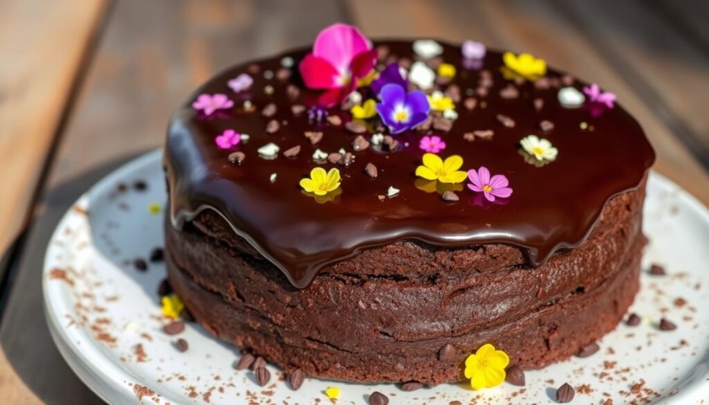 Vegan Chocolate Cake Variation