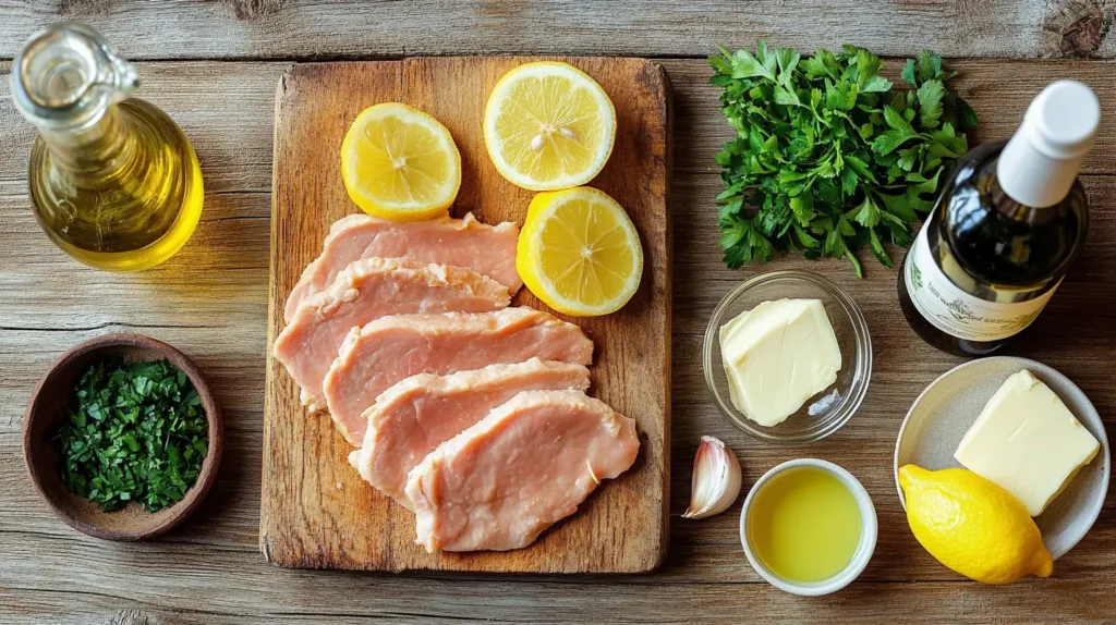 Easy Turkey Cutlets in White Wine Sauce