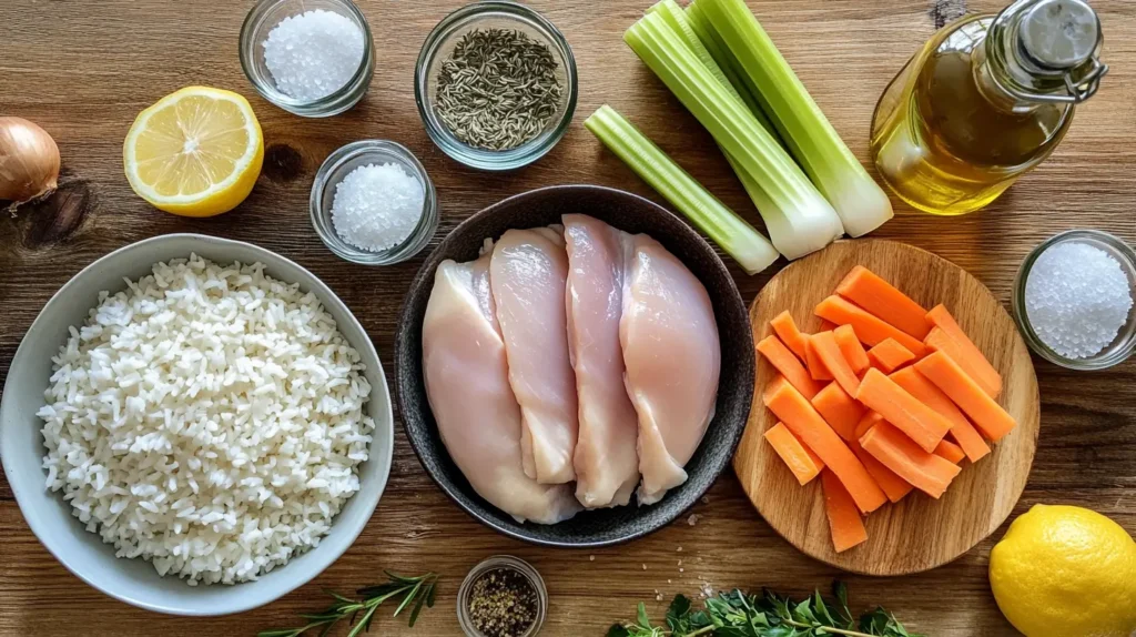 Easy Instapot Chicken and Rice Soup