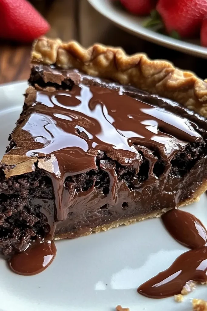 Gooey Brownie Pie