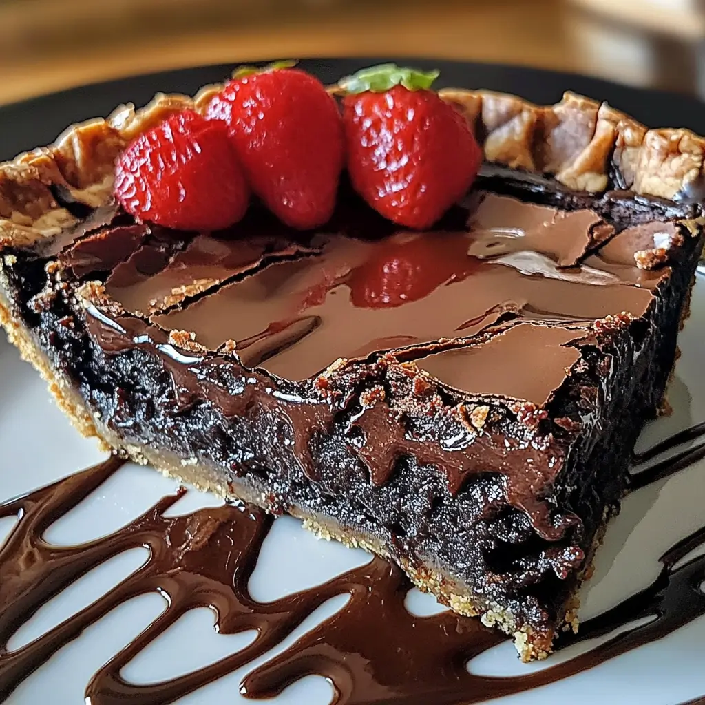 Gooey Brownie Pie