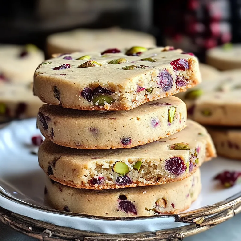 Photo of featured for Indulge in Festive Flavors with Cranberry Pistachio Shortbread Treats