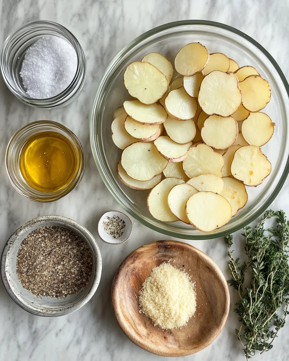 Ingredients for Crispy Leaf Potatoes: The Ultimate Crunch You Didn't Know You Needed
