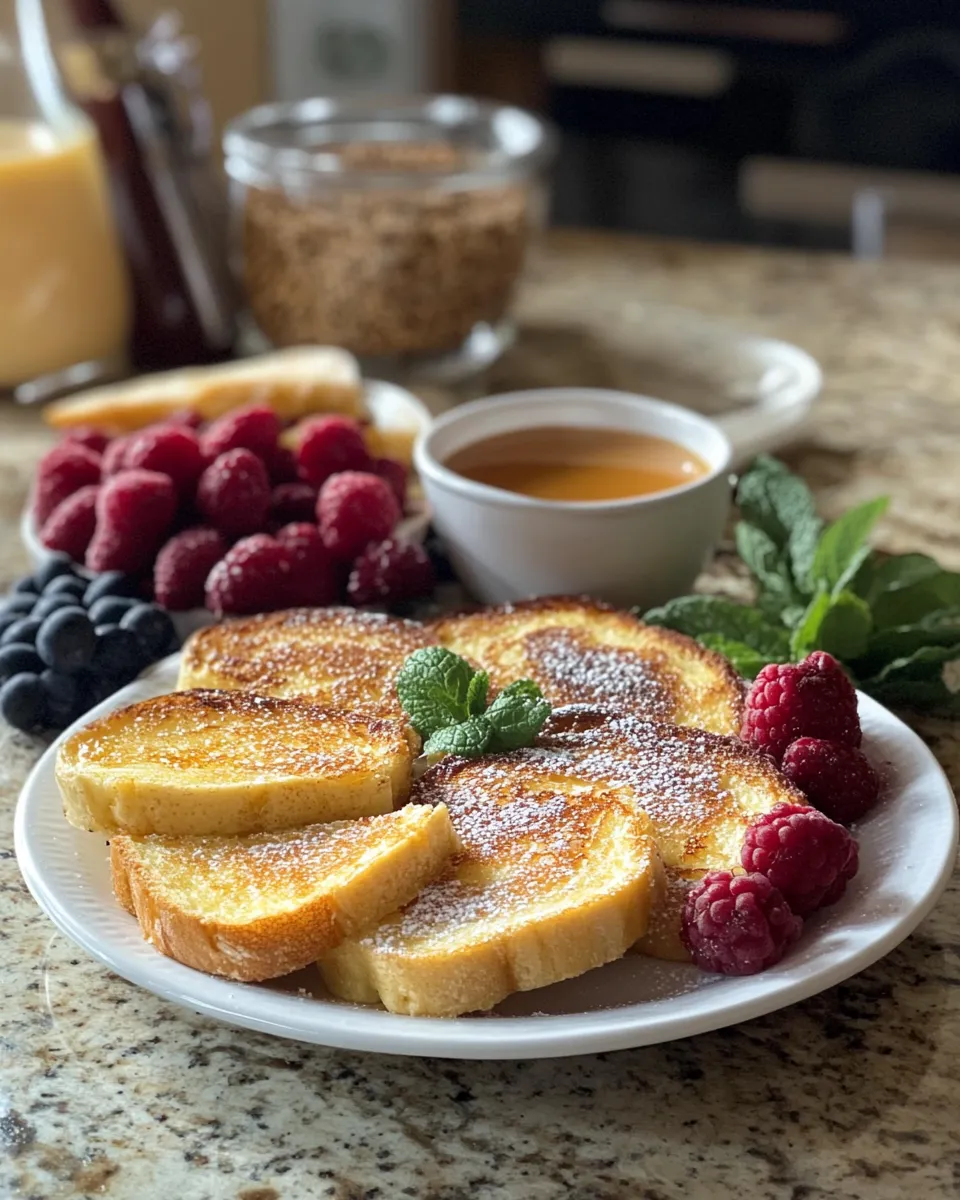 Ingredients for Indulge in Decadence: Crème Brûlée French Toast That Will Change Your Breakfast Game