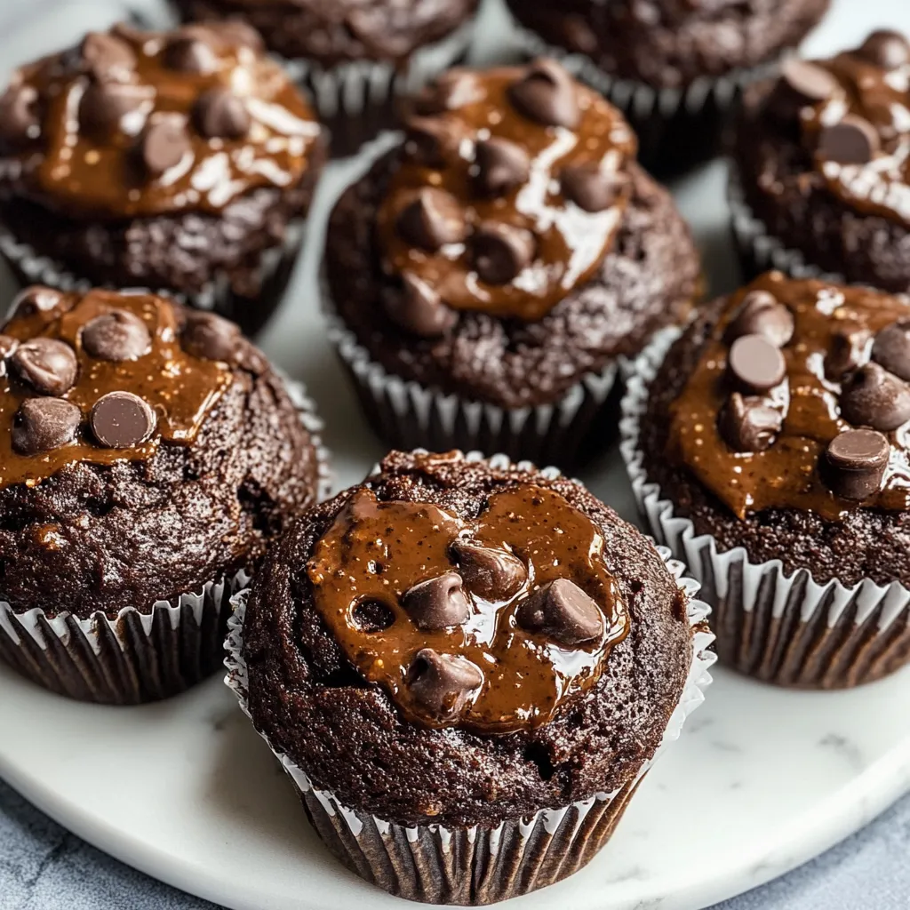 Photo of featured for Decadent Double Chocolate Chip Muffins That Will Melt Your Heart