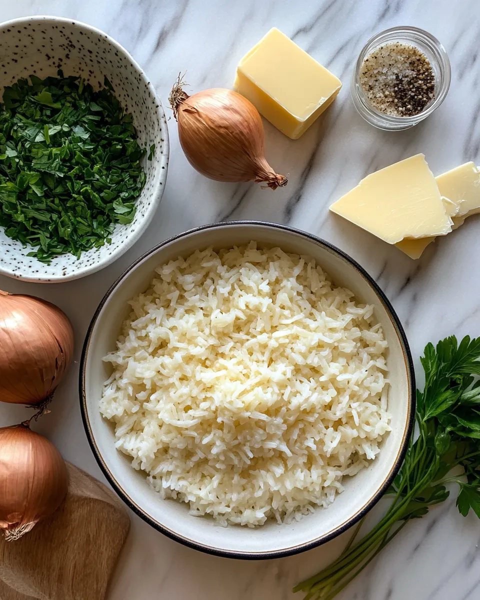 Ingredients for Indulge in Flavor: Creamy French Onion Butter Rice That Will Steal the Show
