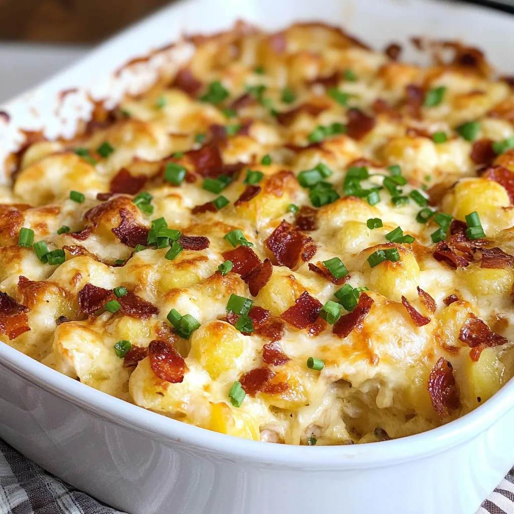 Photo of featured for Savor the Comfort: Irresistible Potato Ranch Chicken Casserole Delight