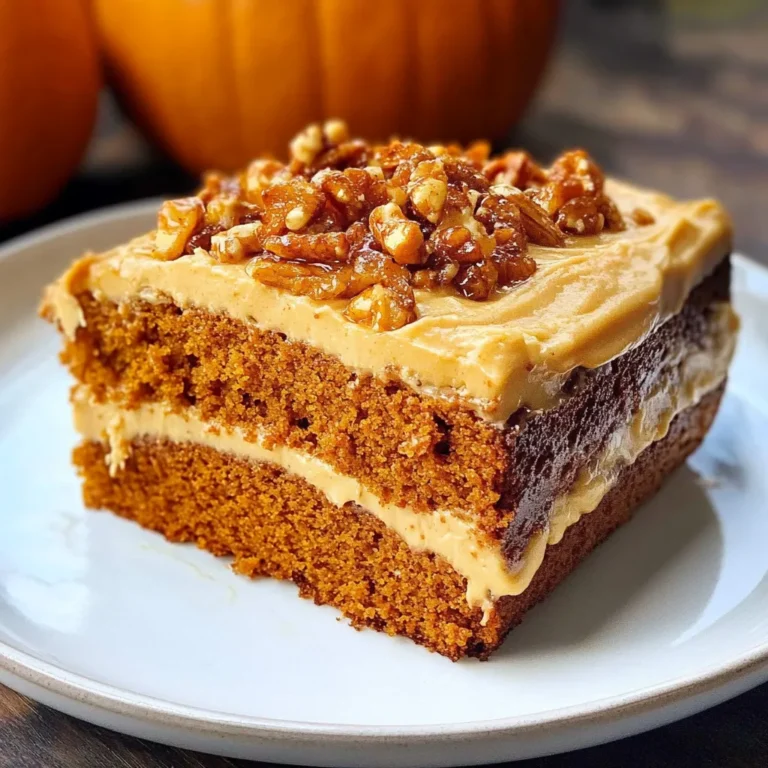 Photo of featured for Irresistibly Moist Pumpkin Cake: A Fall Favorite You Can't Resist