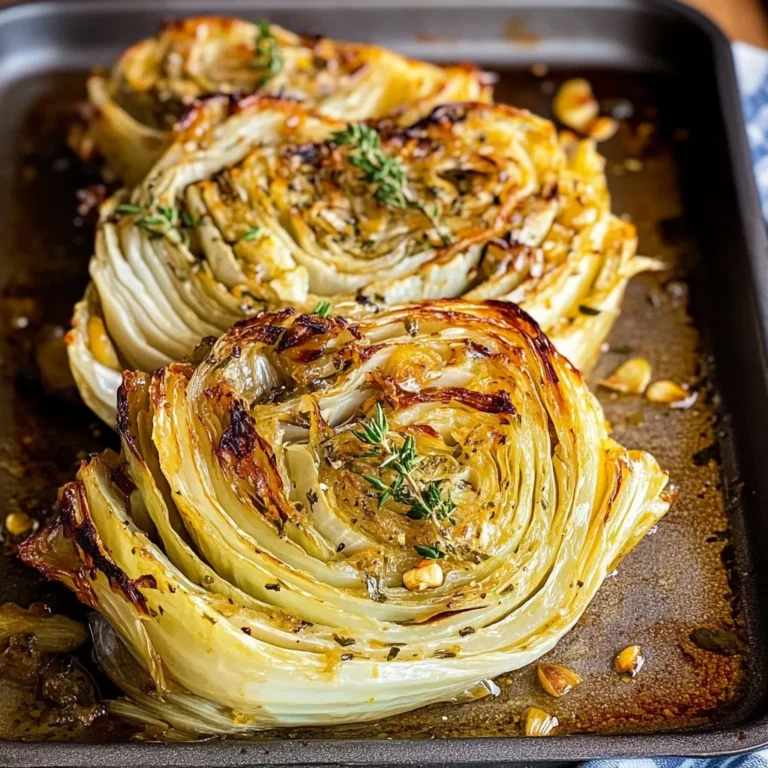 Photo of featured for Sizzling Savory Sensation: Discover the Magic of Roasted Cabbage Steaks