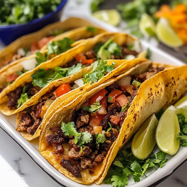 Photo of featured for 35 Minute Crispy Beef Tacos: The Quick Fix for Taco Night Delight