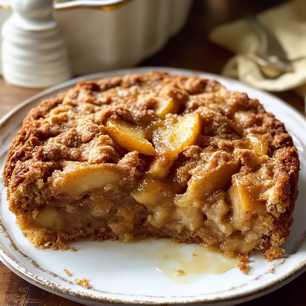 Photo of featured for Irresistibly Delicious: Apple Snickerdoodle Dump Cake Delight