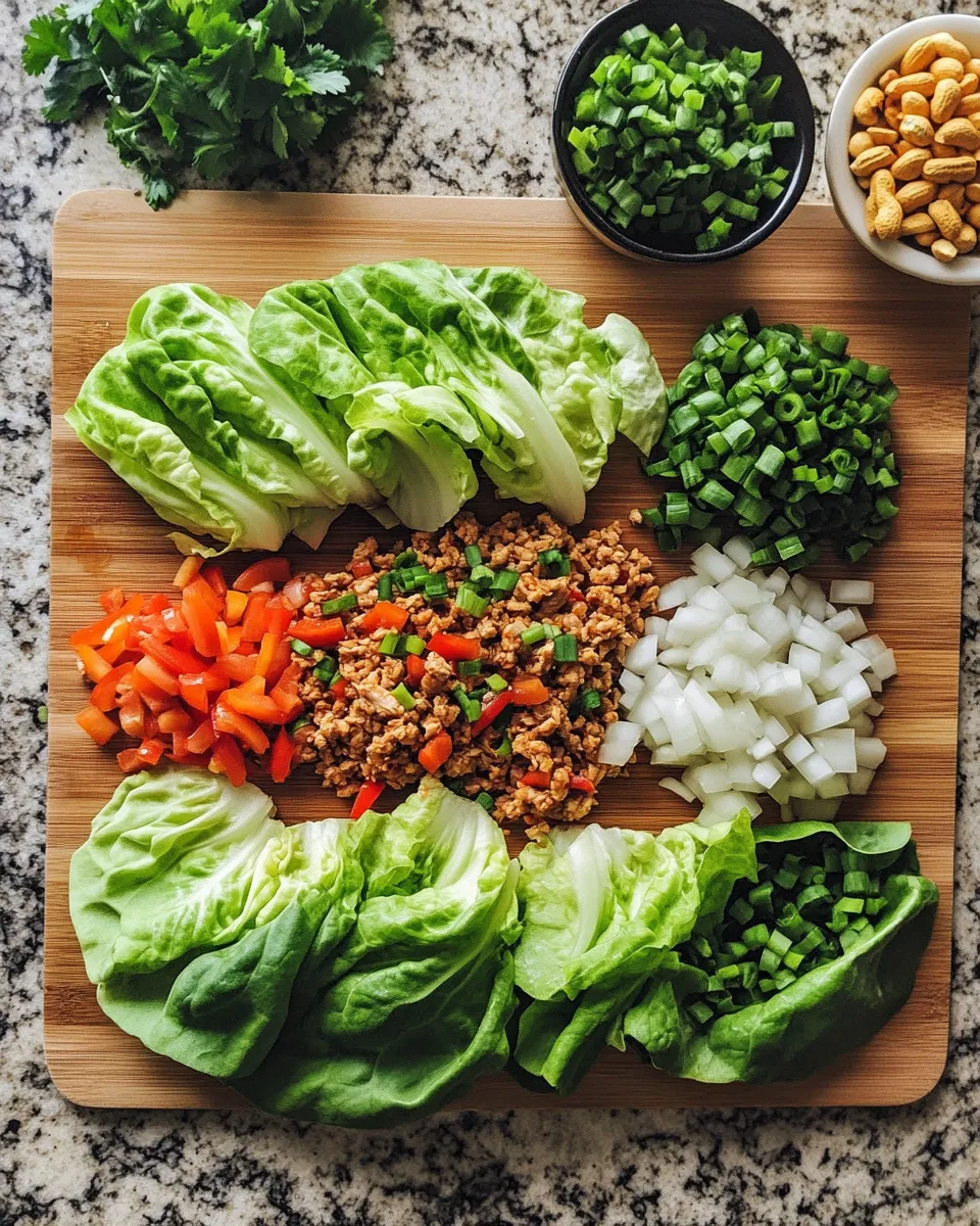 Ingredients for Wrap It Up: Delicious Chicken Lettuce Wraps You Need to Try