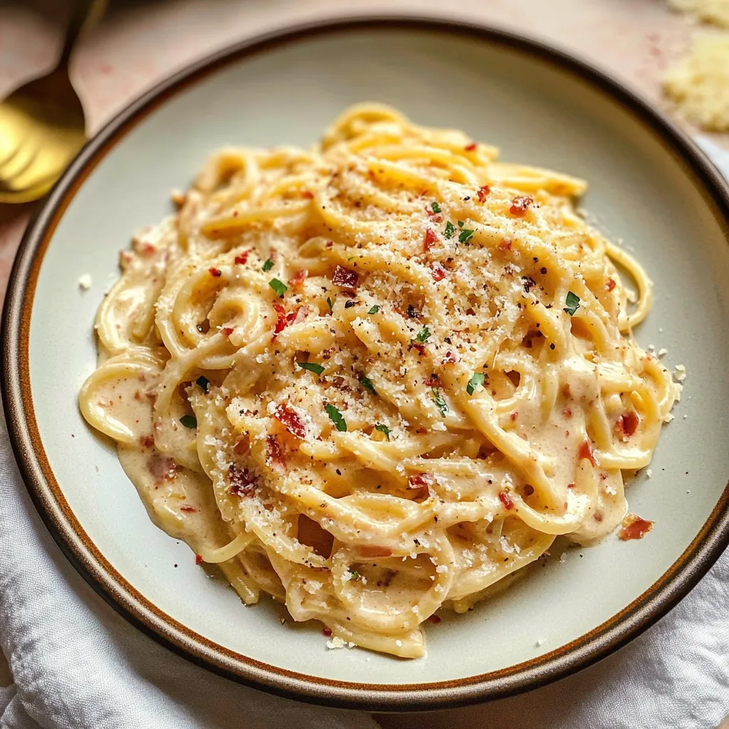 Photo of featured for Indulge in Creamy Linguine: A Pasta Lover's Dream Dish