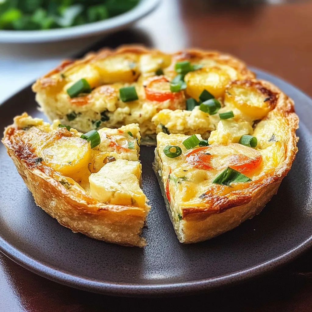 Photo of featured for Crust-Free Crab Quiche: Dive Into Deliciousness Without the Guilt
