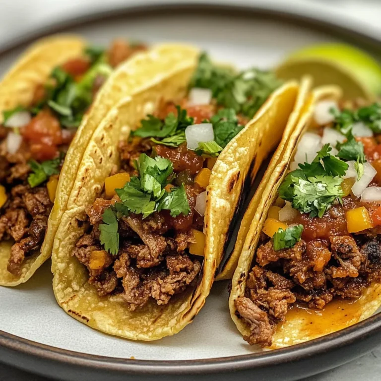 Photo of featured for Savor the Sweet and Savory: Garlic Butter Honey BBQ Beef Tacos You'll Crave