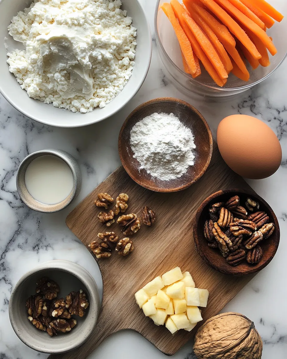 Ingredients for Bake Like a Pro: Gordon Ramsay's Ultimate Carrot Cake Recipe Revealed
