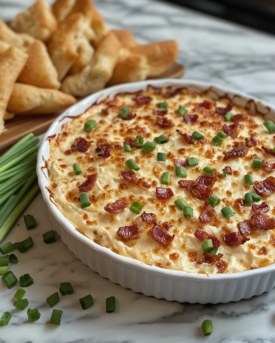 Ingredients for Irresistibly Creamy Hot Smoked Gouda Bacon Dip: The Ultimate Party Pleaser