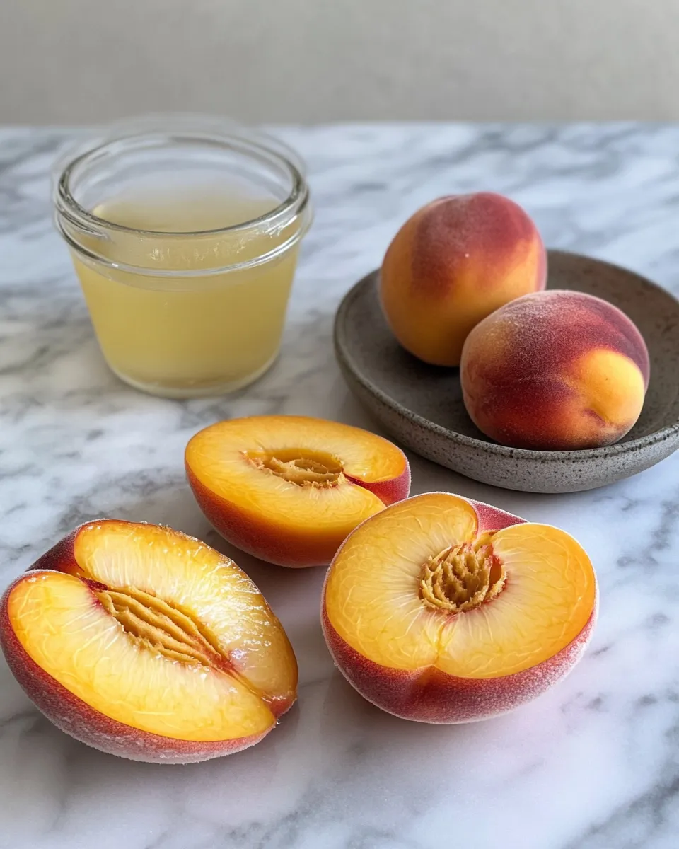 Ingredients for Unlocking Summer: The Ultimate Guide on How to Freeze Peaches