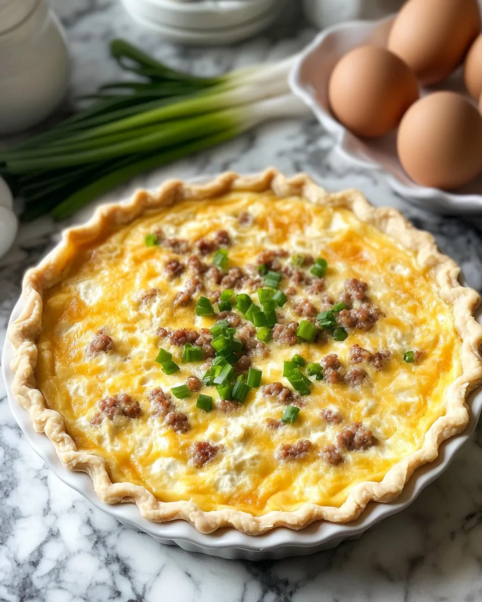 Ingredients for Savory Bliss: Dive into the Decadence of Mississippi Sin Quiche