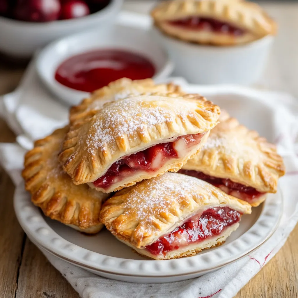 Photo of featured for Deliciously Easy Quick Cherry Pie Bites You Can Make in Minutes