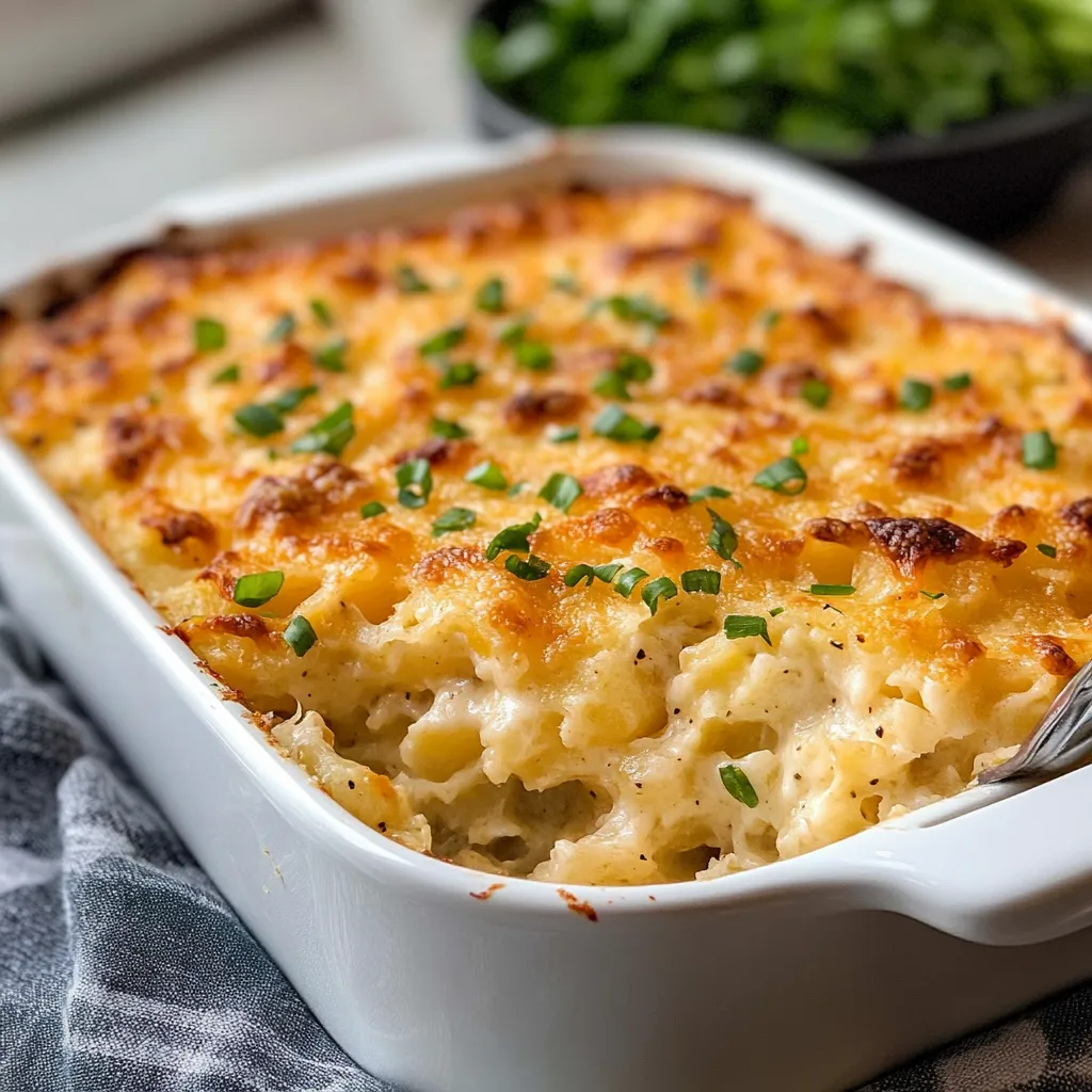 Photo of featured for Irresistibly Creamy Twice Baked Potato Casserole: Your New Comfort Food Delight