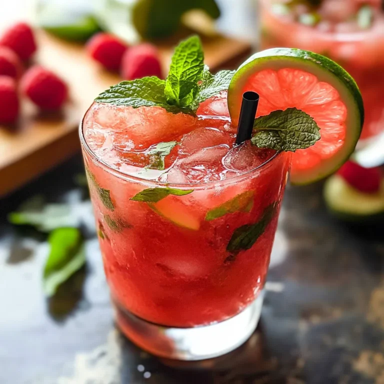 Photo of featured for Refreshingly Sweet: The Ultimate Watermelon Mojito Recipe