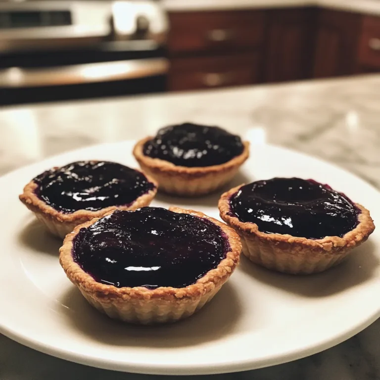 Photo of featured for Sweet Simplicity: Irresistible 4 Ingredient Blueberry Pie Bombs