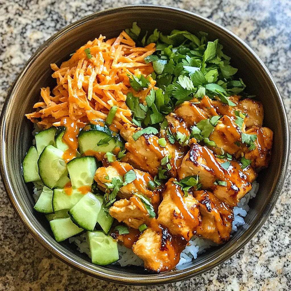 Photo of featured for Savor the Flavor: Irresistible Bang Bang Chicken Bowl Recipe