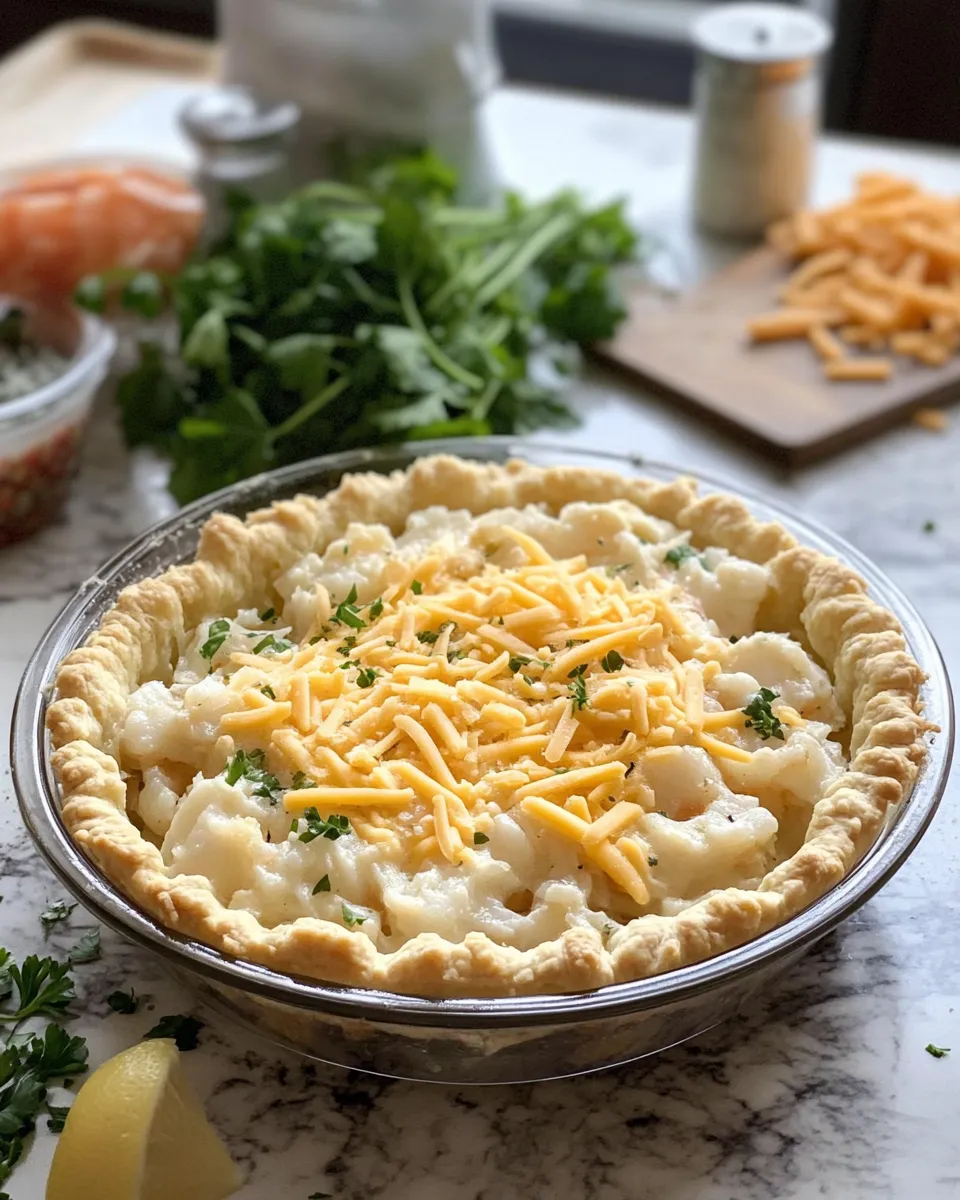 Ingredients for Dive into Deliciousness: Cheddar Bay Biscuit Seafood Pie Awaits