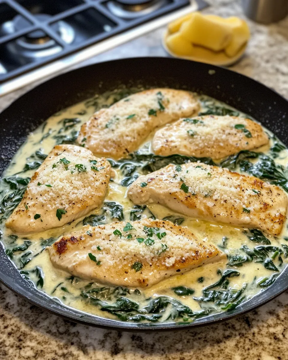 Ingredients for Savor the Flavor: A Delightful Chicken Florentine Recipe You Must Try