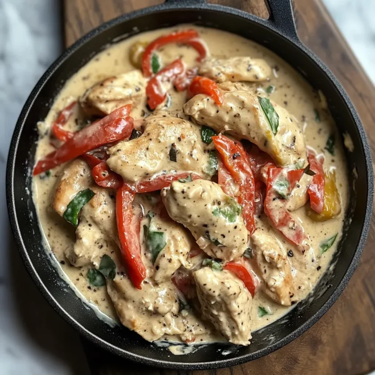 Photo of featured for Savor the Flavor: Creamy Pepperoncini Chicken Skillet Delight