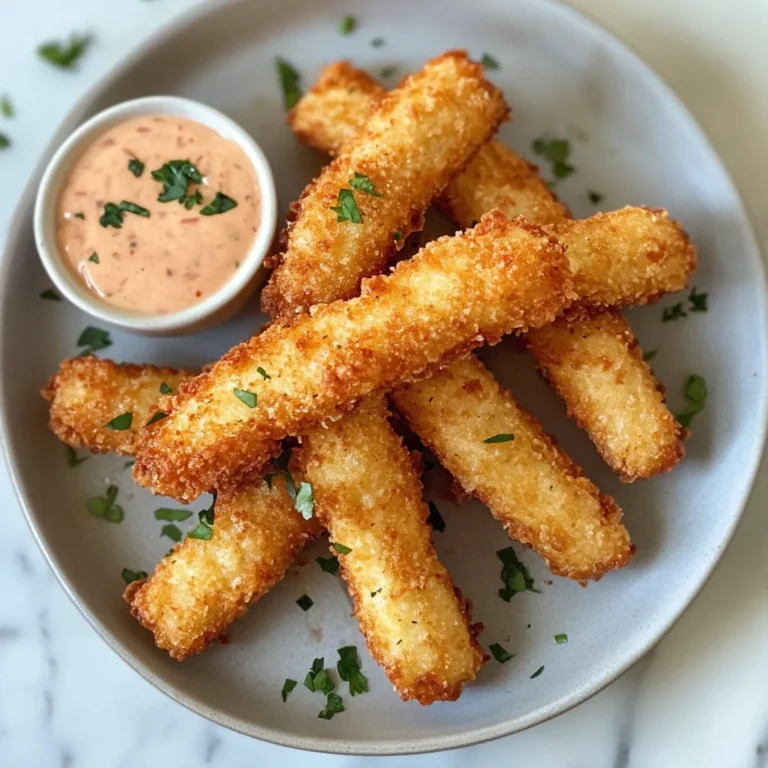 Photo of featured for Savor the Crunch: Crispy Fish Sticks with Sriracha Mayo Delight