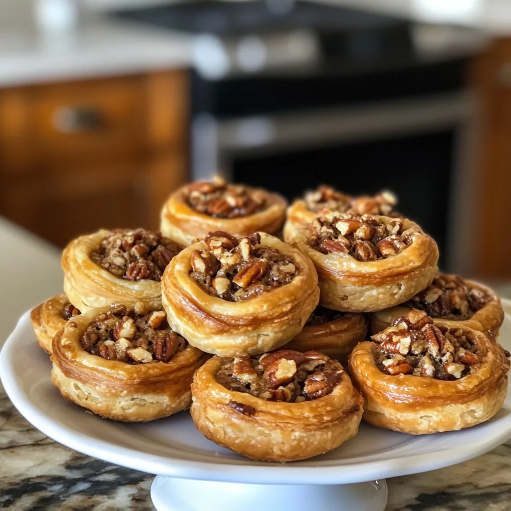 Photo of featured for Irresistibly Easy Puff Pastry Pecan Pie Bites You Need to Try