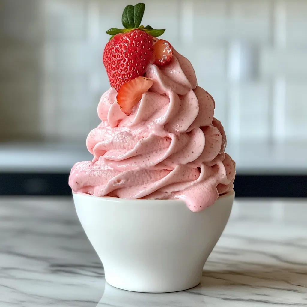 Photo of featured for Delight in Every Scoop: Easy Strawberry Dole Whip Recipe