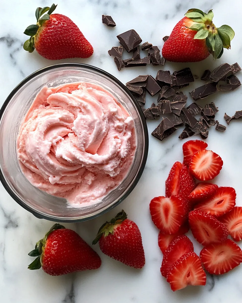 Ingredients for Delight in Every Scoop: Easy Strawberry Dole Whip Recipe