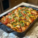 Photo of featured for Sizzling Fajita Chicken Casserole: A Flavorful Twist on a Classic Dish
