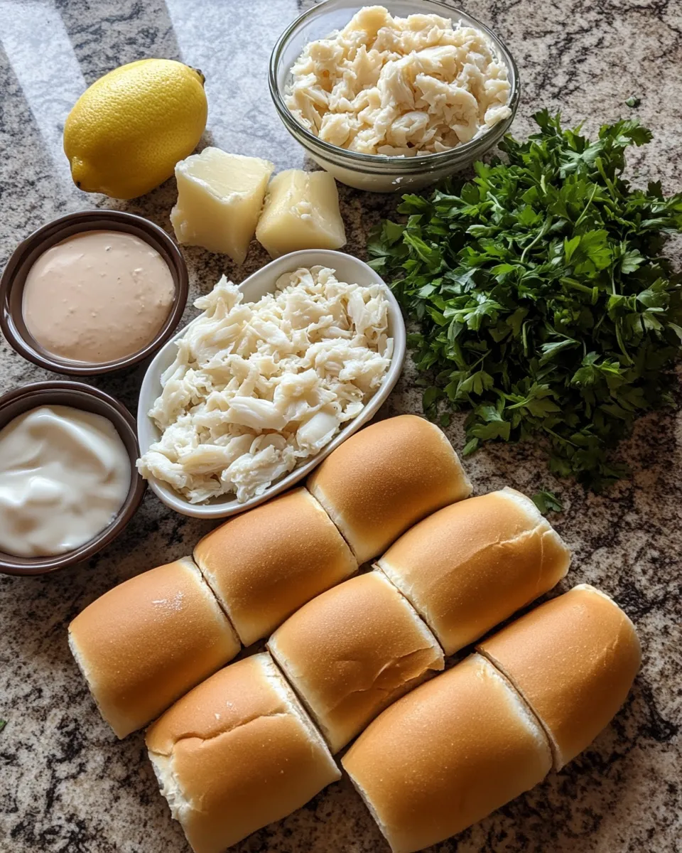 Ingredients for Savory Indulgence: Dive into Irresistible Garlic Butter Crab Rolls