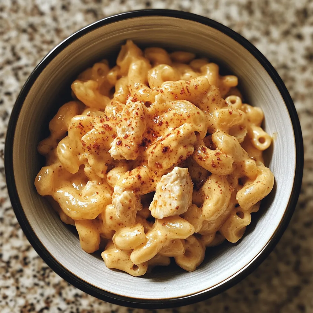Photo of featured for Savor the Spice: Indulge in Hot Honey Chicken Mac N Cheese Bliss