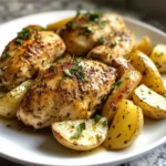 Photo of featured for Zesty Lemon Greek Chicken and Potatoes: A Flavorful Mediterranean Delight