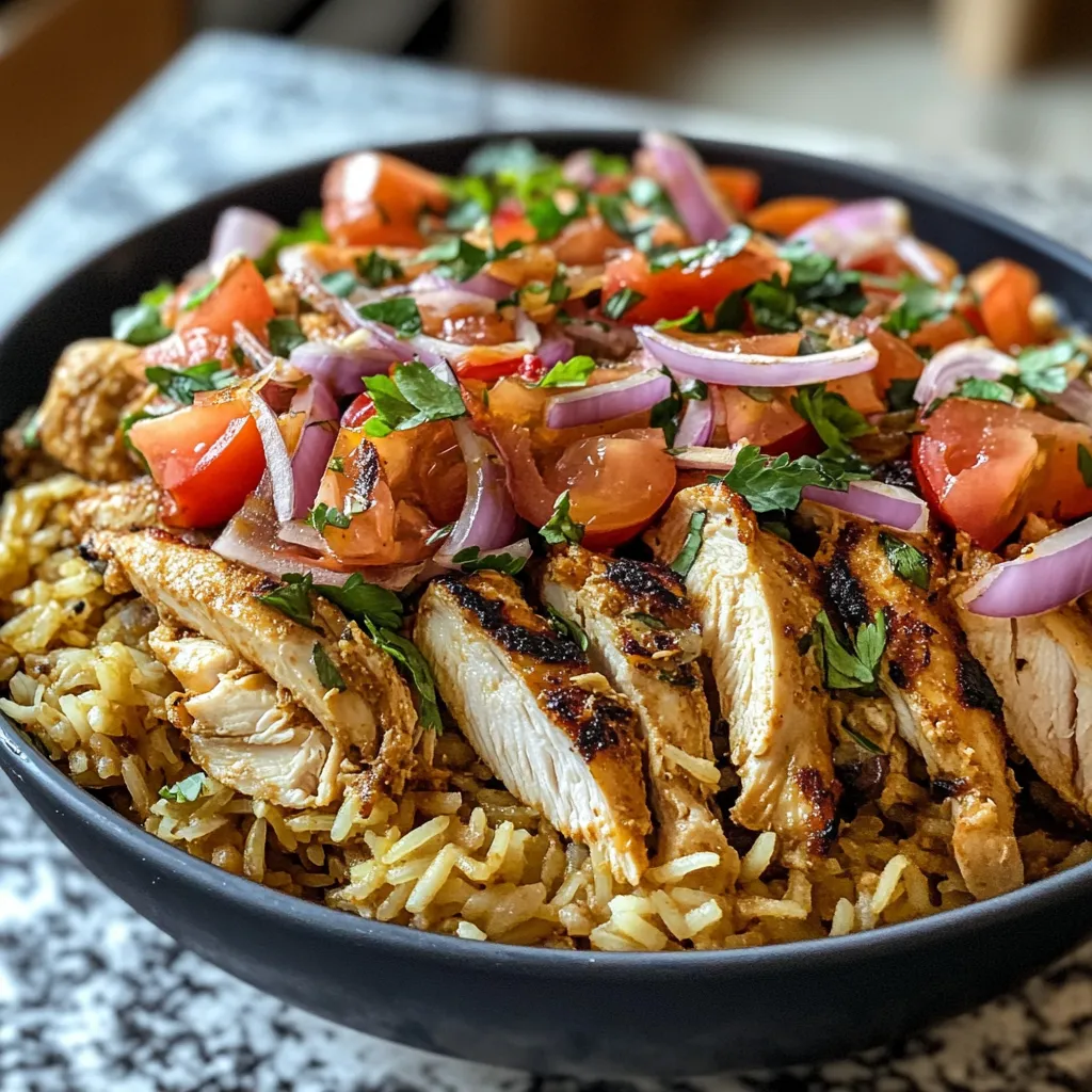 Photo of featured for One-Pot Wonder: Shawarma Chicken and Rice Delight
