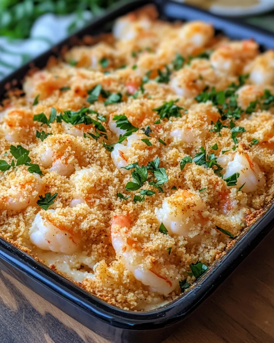 Ingredients for Crispy Panko Shrimp and Feta Bake: A Deliciously Cheesy Delight