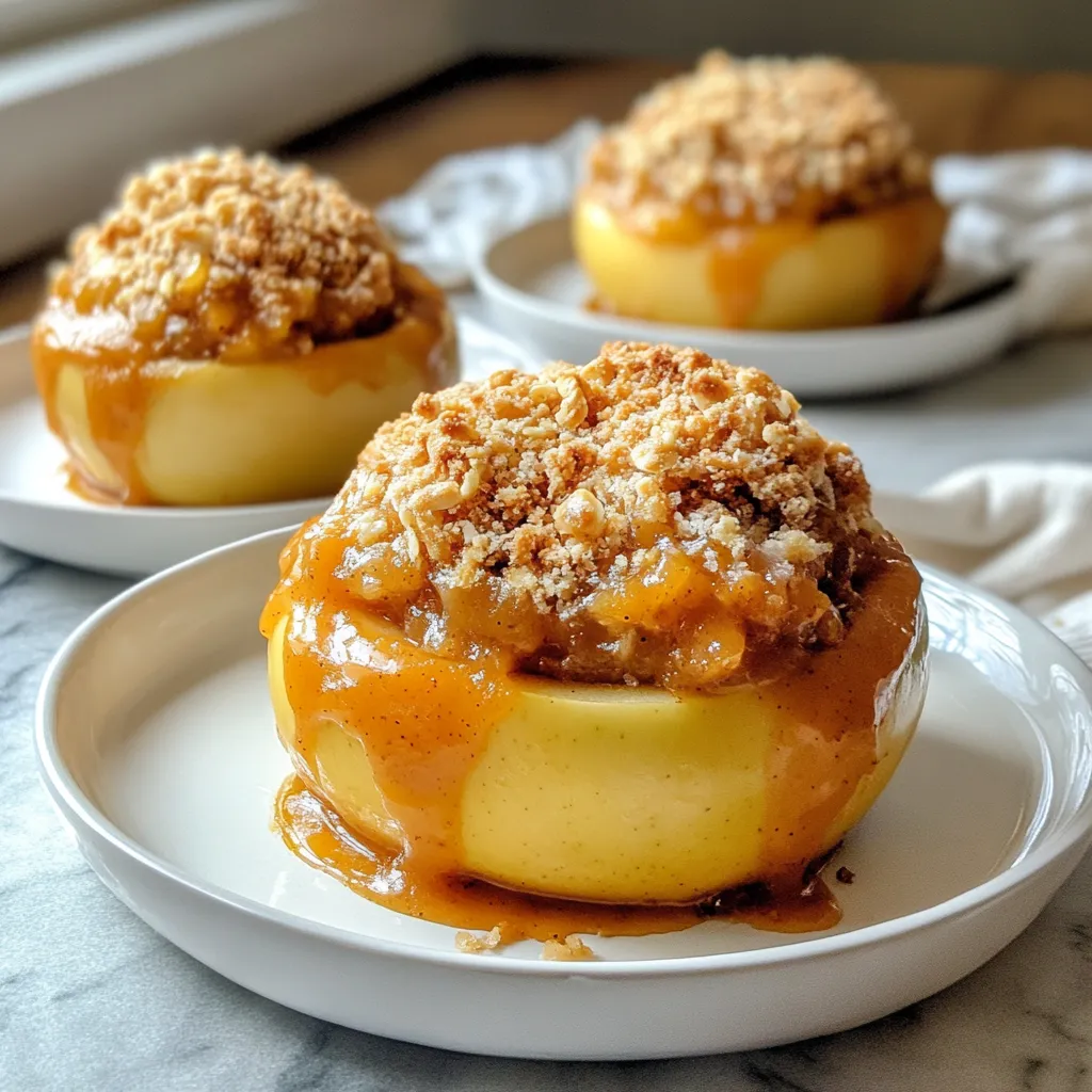 Photo of featured for Delightful Fall Treats: Pumpkin Pie Stuffed Baked Apples