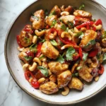 Photo of featured for Sizzle and Serve: Easy Sheet Pan Cashew Chicken for Busy Weeknights