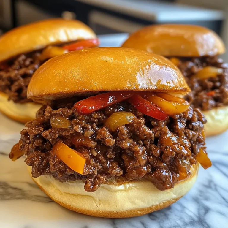 Photo of featured for Irresistible Steakhouse Burger Sloppy Joes for a Flavor Explosion