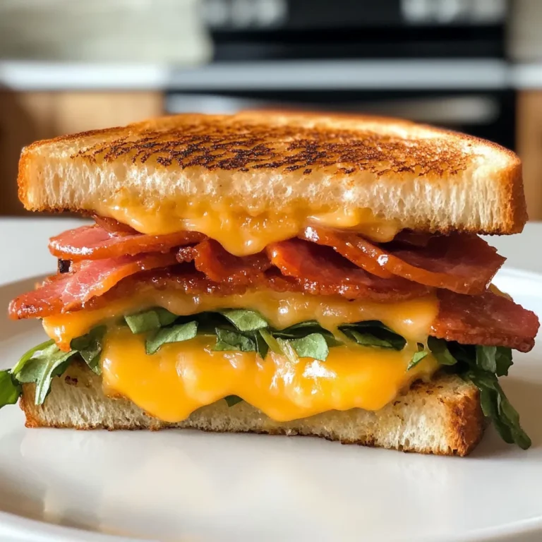 Photo of featured for Ultimate BLT Grilled Cheese Sandwich: A Crispy, Savory Twist on a Classic Favorite