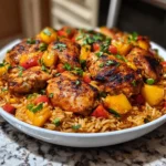Photo of featured for Savor the Flavors of the Islands: Perfect Caribbean Chicken and Rice Recipe