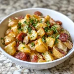 Photo of featured for Savor the Flavor: Cheesy Ranch Potatoes and Smoked Sausage Delight