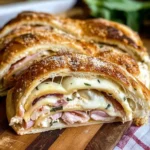 Photo of featured for Savor the Fusion: Delightful Chicken Cordon Bleu Stromboli Recipe